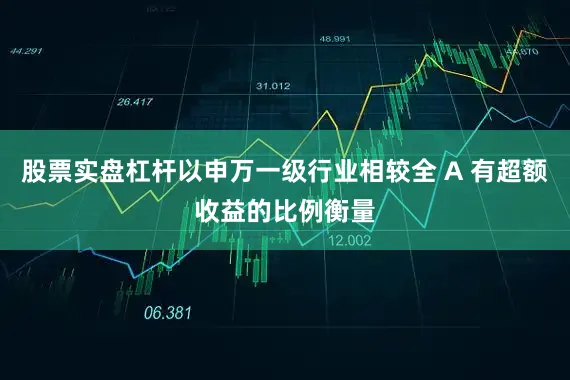 股票实盘杠杆以申万一级行业相较全 A 有超额收益的比例衡量