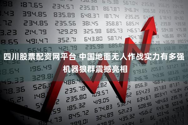 四川股票配资网平台 中国地面无人作战实力有多强 机器狼群震撼亮相